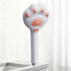High Pressure Shower Head Cat Paw