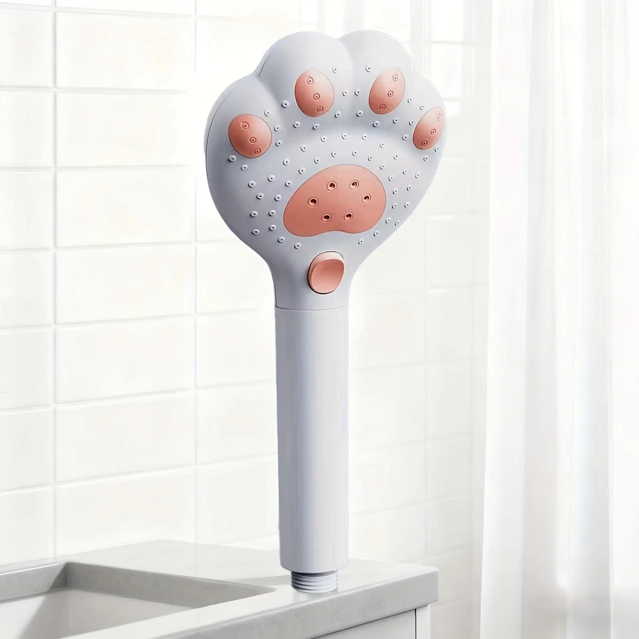High Pressure Shower Head Cat Paw