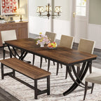 Rectangular Farmhouse Dinner Table