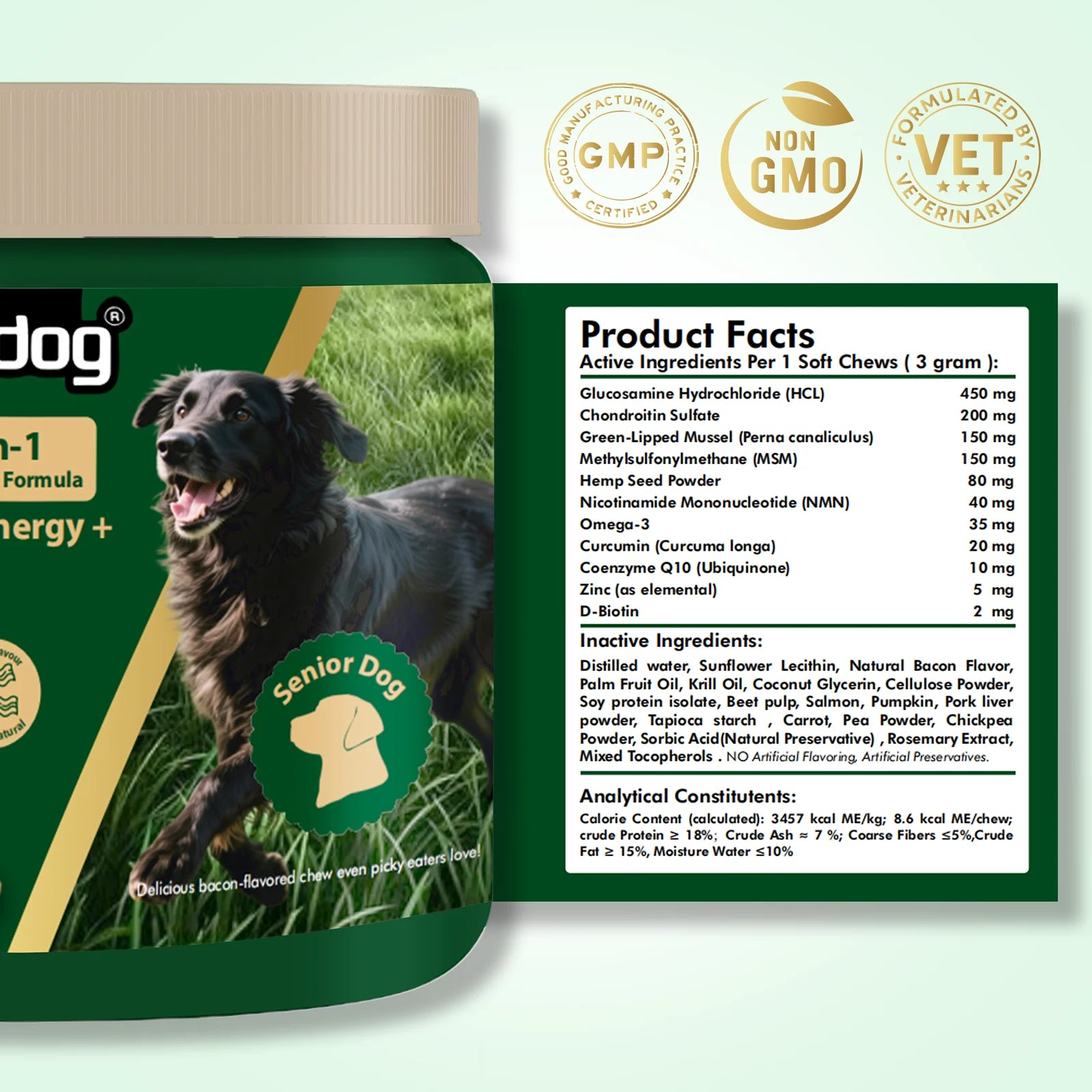 Senior Dog Vitamins Soft Chews