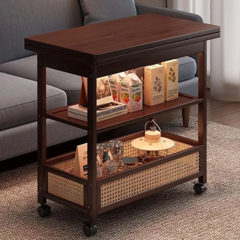 Foldable Solid Wood Coffee Table