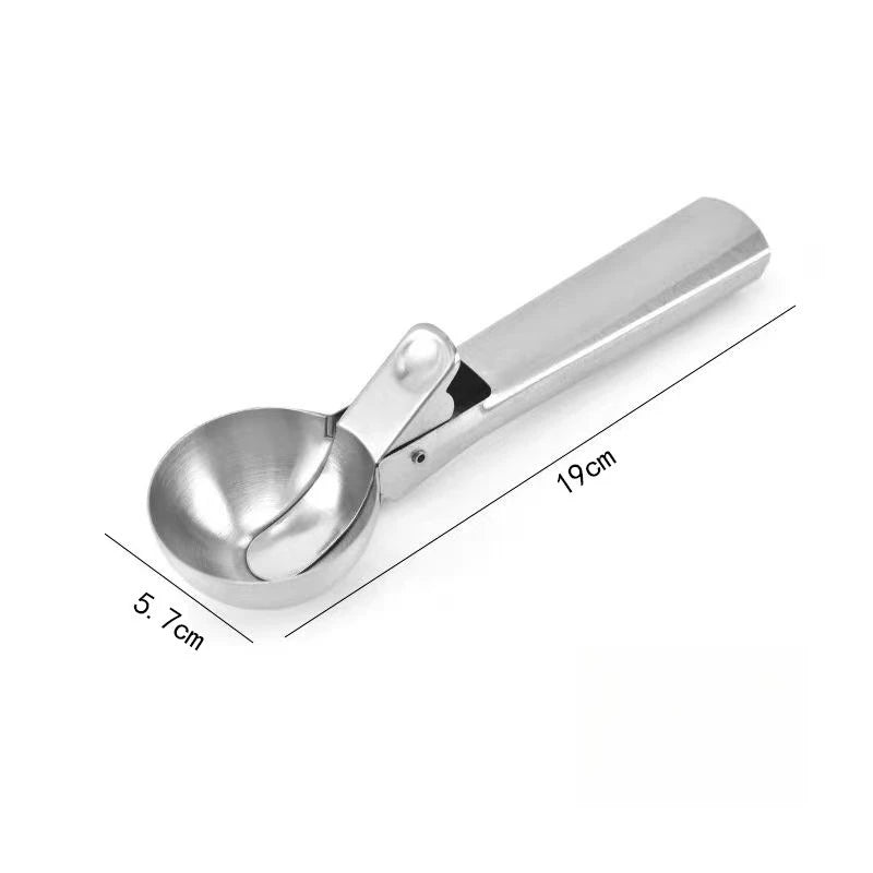 Multifunctional  Stainless Steel Dual-Purpose Scoop