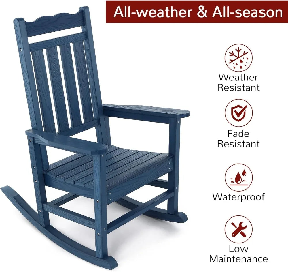 All-Weather Outdoor Rocking Chair