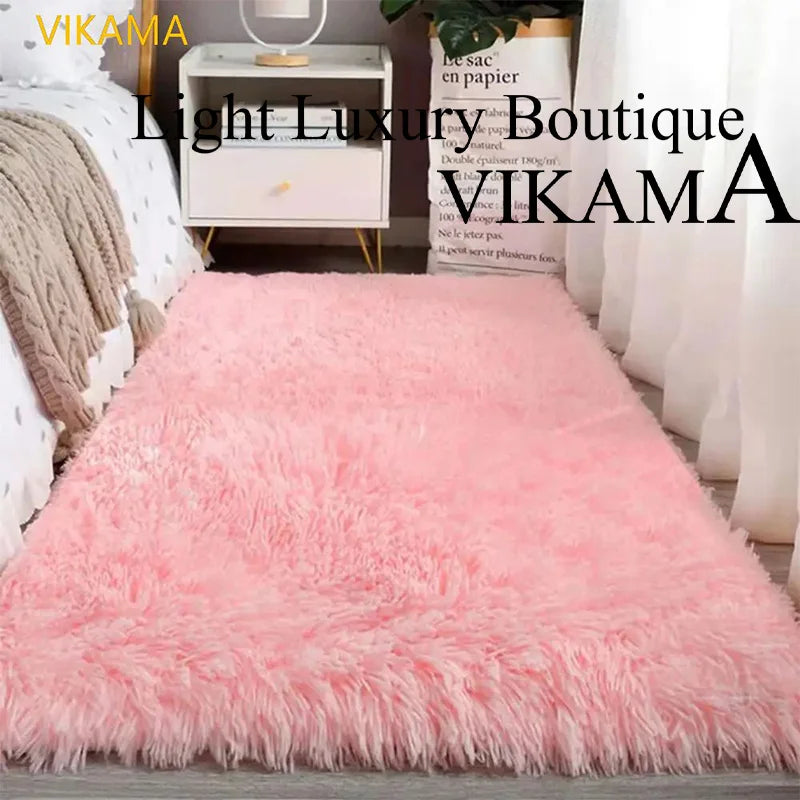 Silk Wool Plush Carpet