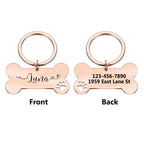 Customized Collar With Name Tag