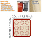1/2PCS Silicone Baking Mats for Oven