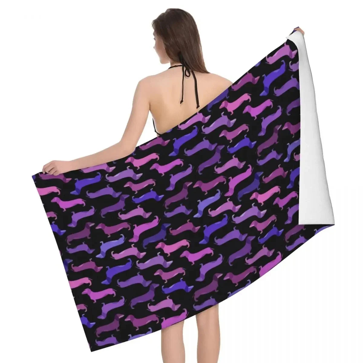 Dachshund Dog Beach Towel