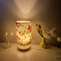 Vintage Floral Table Lamp