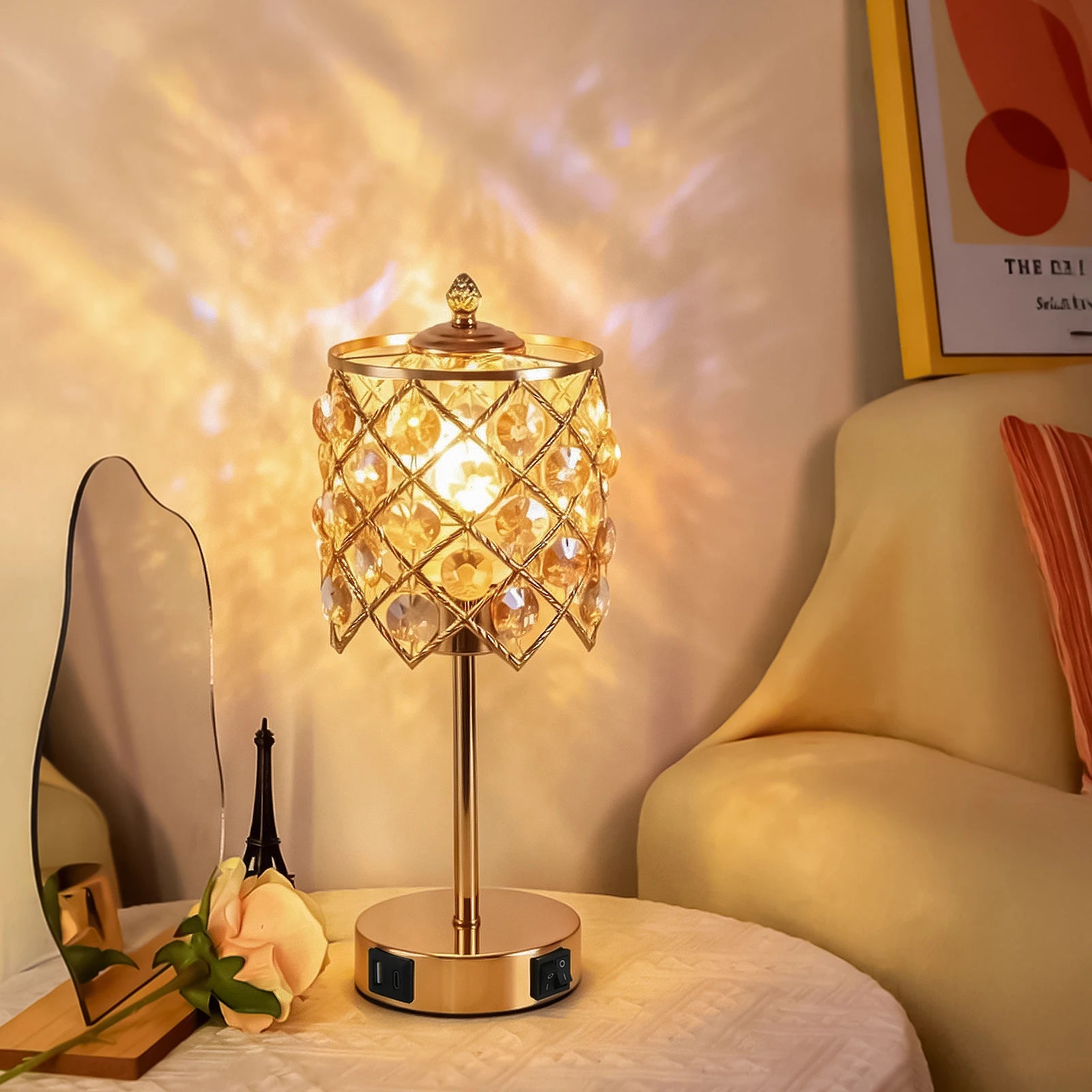 Crystal Table Lamp