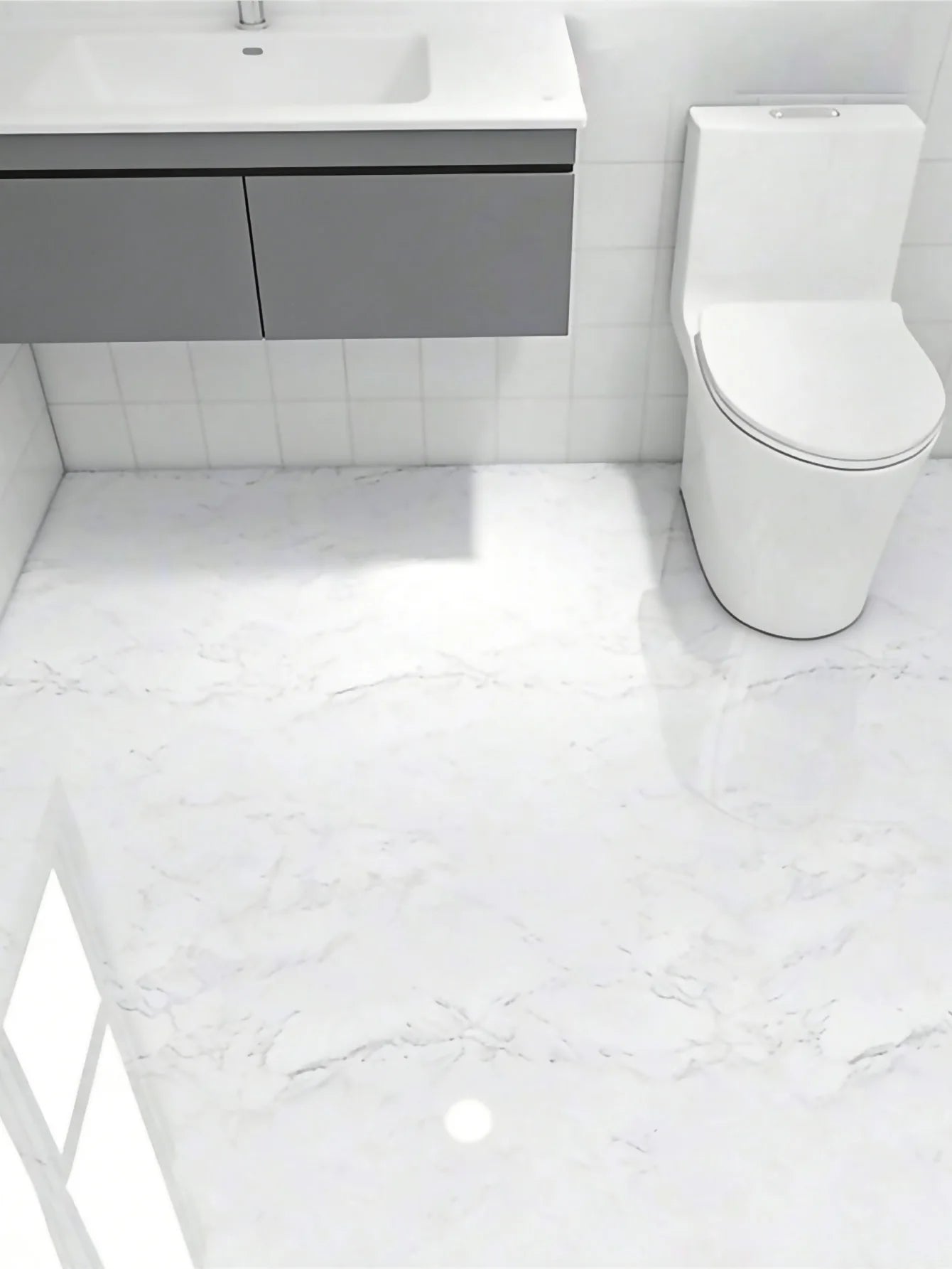 Imitation Marble Self-Adhesive Wallpaper