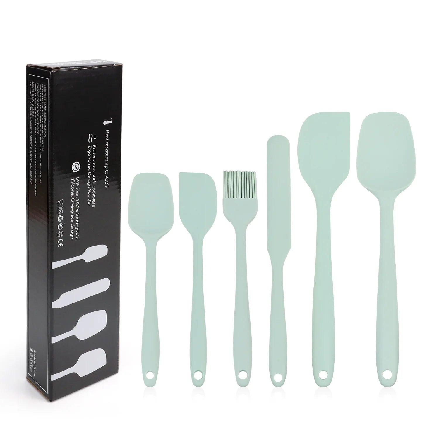 Silicone kitchenware scraper, spatula