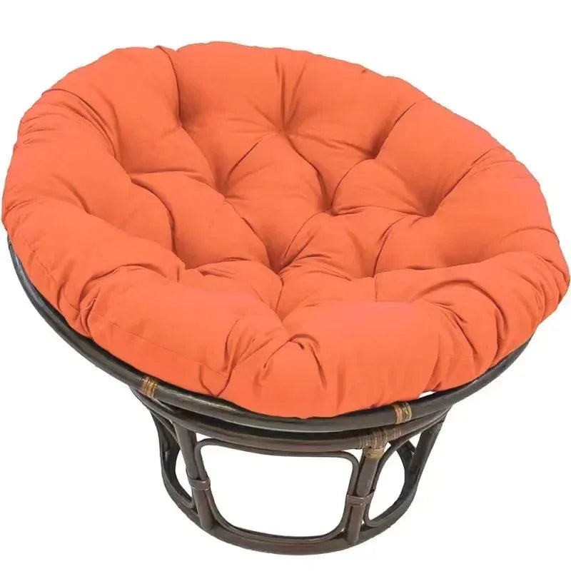 Solid Color Round Hanging Seat Cushion
