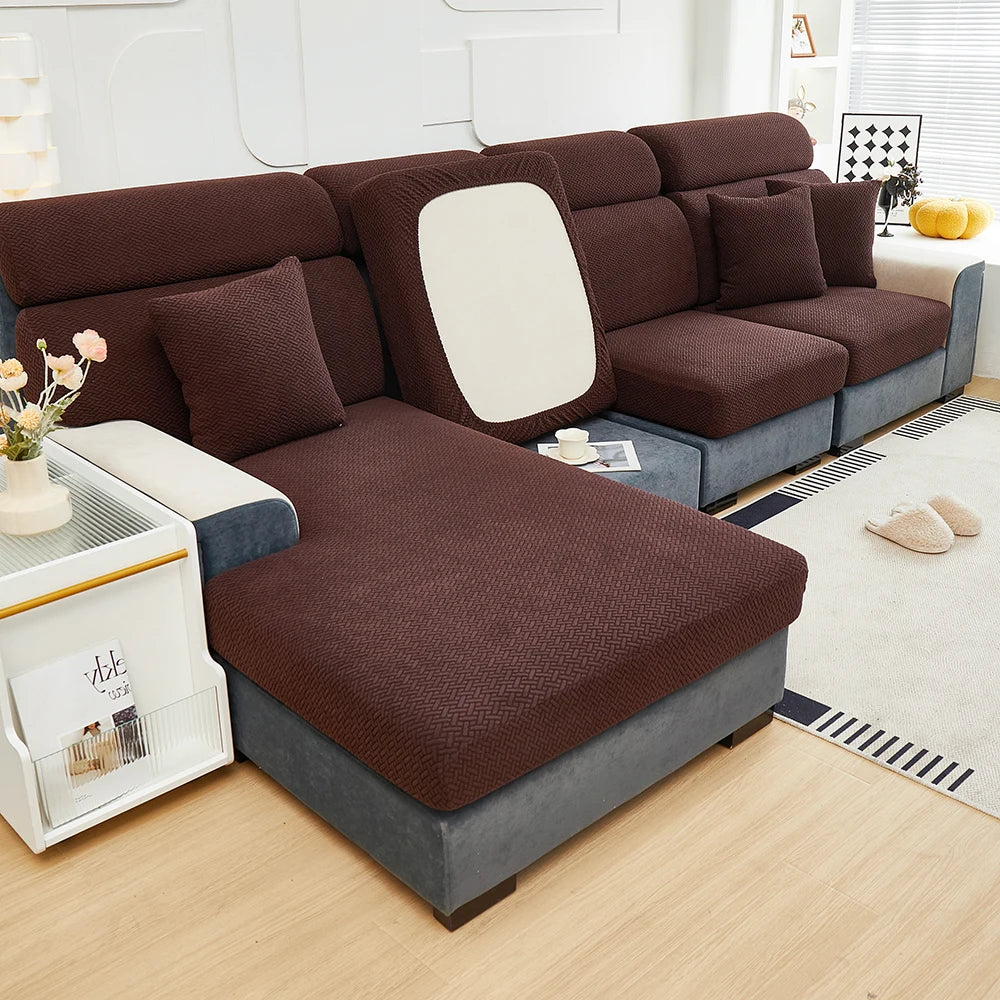 1pc Jacquard Sofa Slipcover