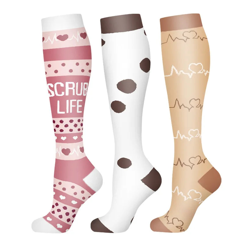 3/6Pairs Compression Socks