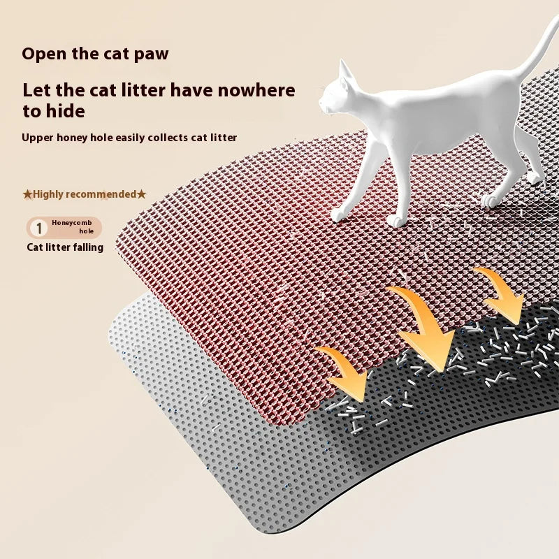 Pet Floor Protector,  Waterproof Base, Non-Slip