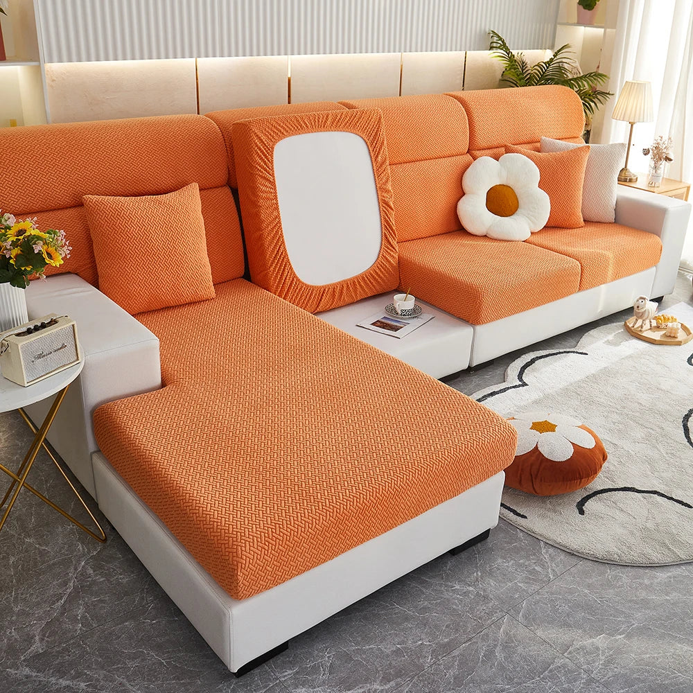 1pc Jacquard Sofa Slipcover