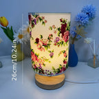 Vintage Floral Table Lamp