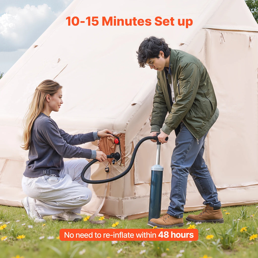 Inflatable Tents with Hand Pump