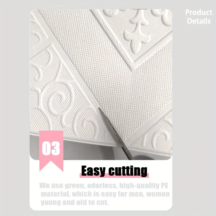 20pcs Ceiling Wallpaper/ Self- Adhesive