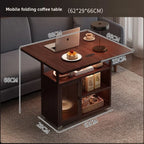 Foldable Solid Wood Coffee Table
