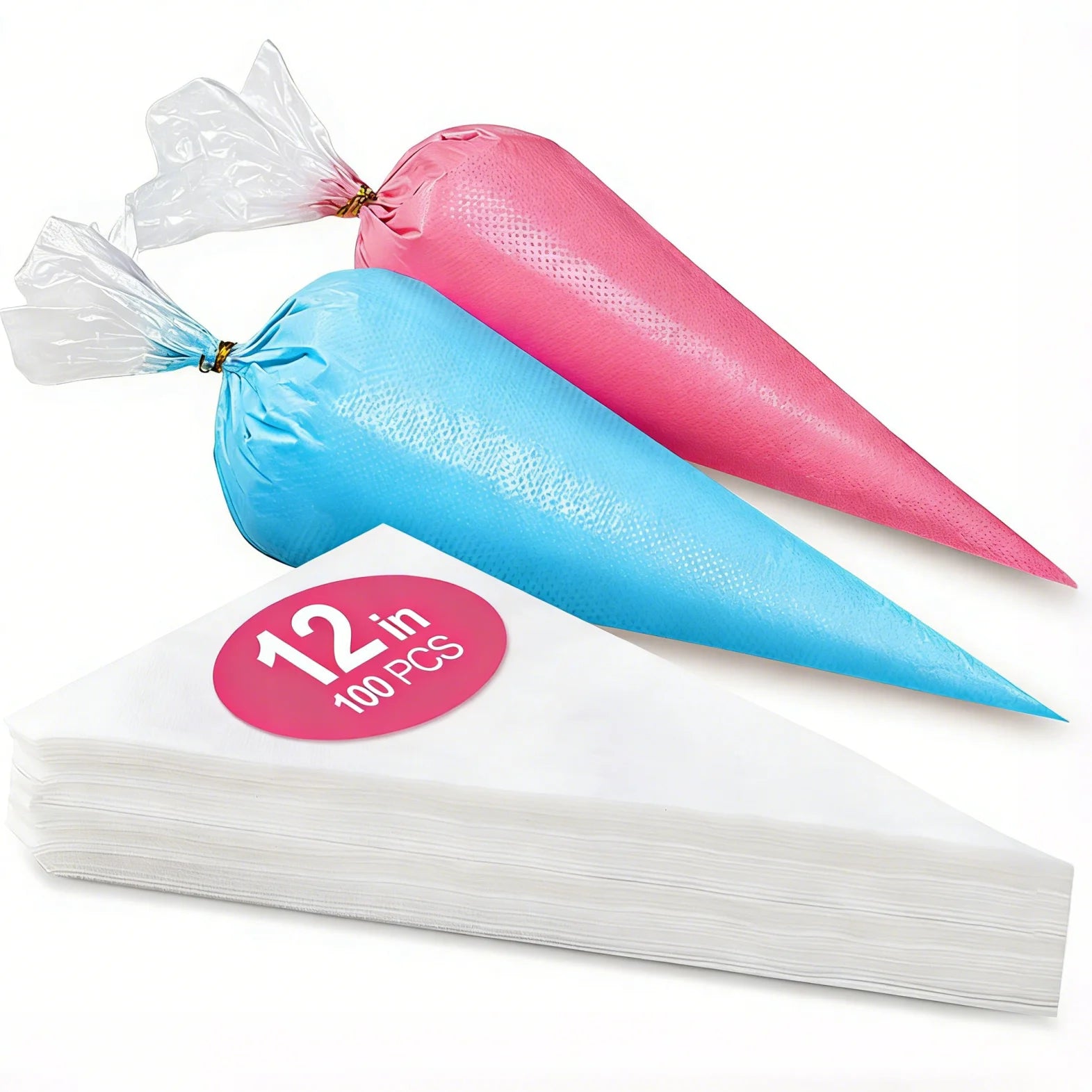 100PCS Disposable Piping Bags