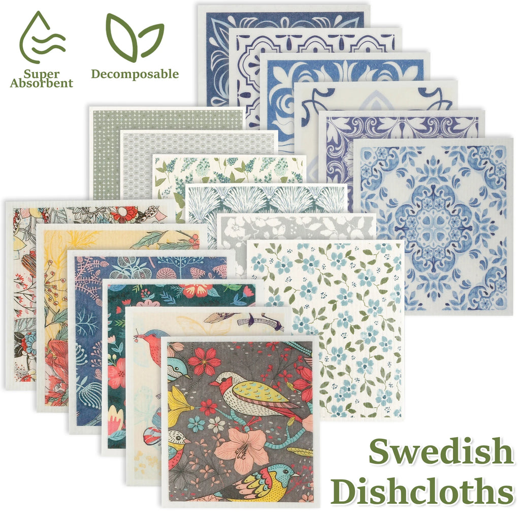 5/6/12PCS Kitchen Dish Towels