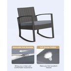 3 Pieces Patio Furniture Set
