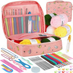 Yarn , Steel Needles Crochet Kit for Beginners