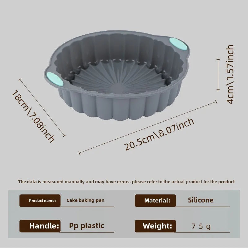 High-Temperature Resistant Silicone Cake Mold