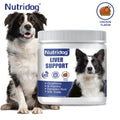 Dog Liver Support Chews 120 PCS/Bottle