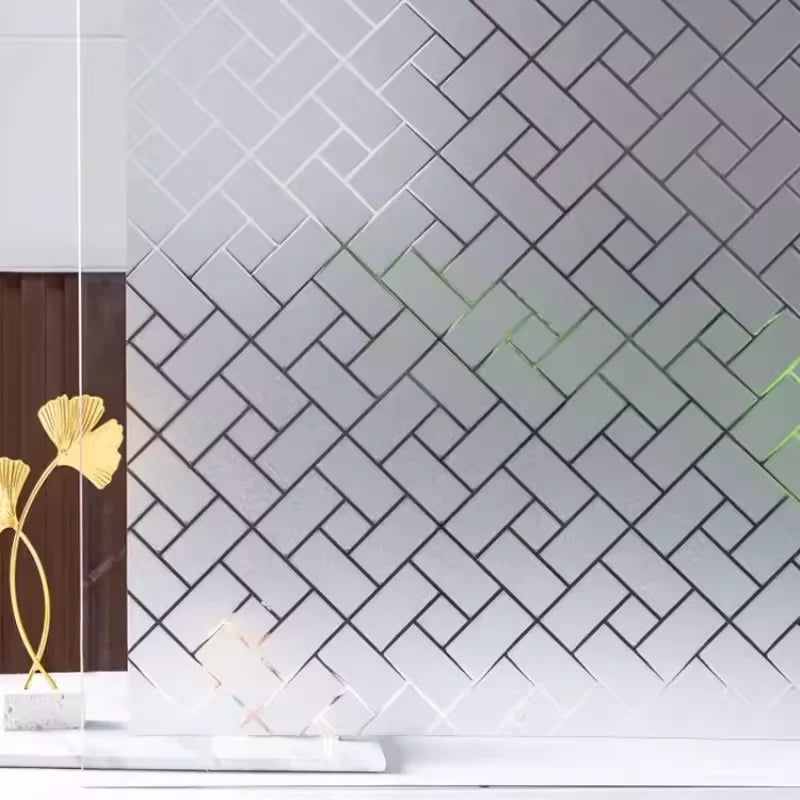 Window privacy film frosted glass