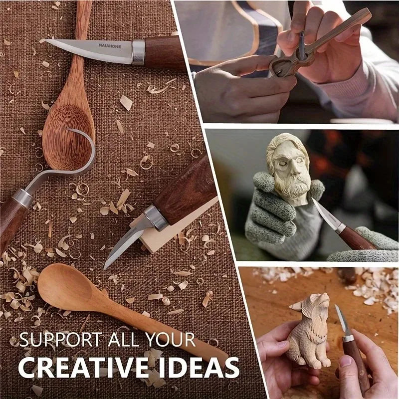 5pcs Tools For Wood Carving