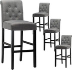 30'' Set of 4 Bar Chairs  Gray