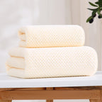 Fleece Bath Towel 3pc Set