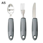 3/4/5Pcs/Set Elderly Adaptive Utensils