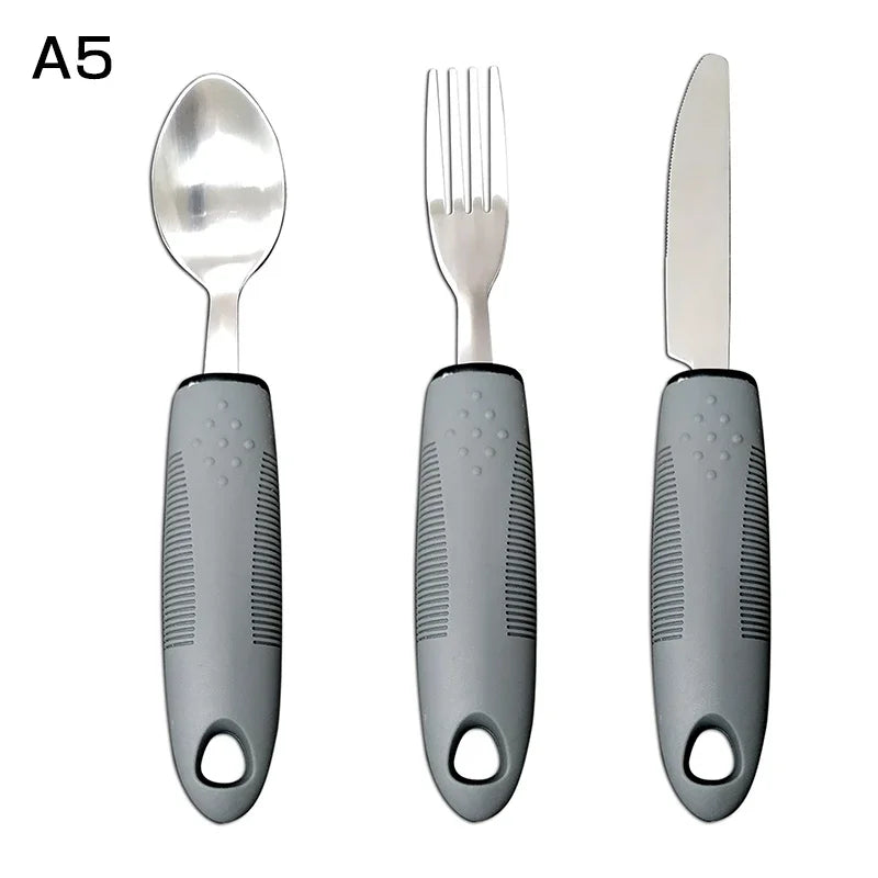 3/4/5Pcs/Set Elderly Adaptive Utensils