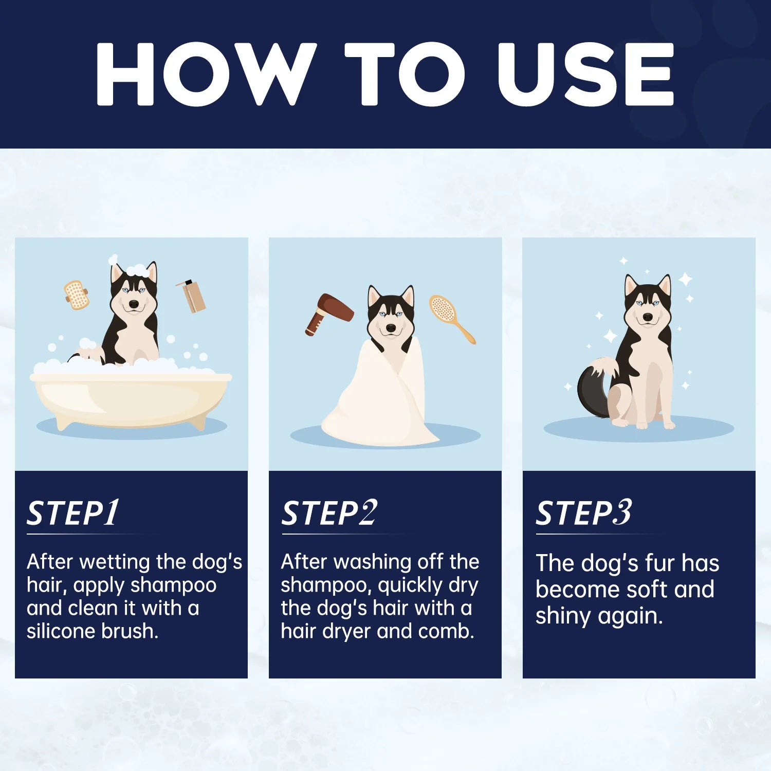 Pet shampoo,  200ml