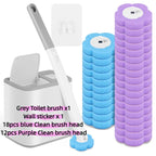 Disposable Toilet Brush Cleaner / Replacement Sponge Pad