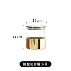 Golden Glass Sealed Storage