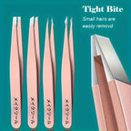 4pcs Hair Removal Tweezers Set