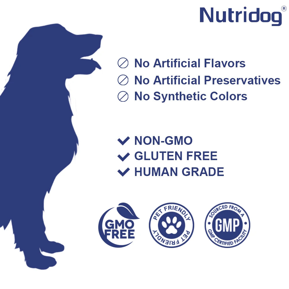 Dog Liver Support Chews 120 PCS/Bottle