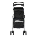 Pet Stroller for 2, Double 4-Wheel
