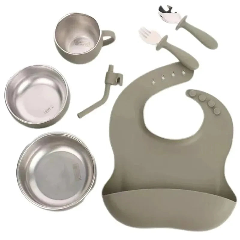 Silicone Baby Feeding Set