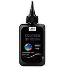 12-Color Solid-Color UV Resin Set
