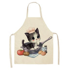 Cartoon Cat Apron