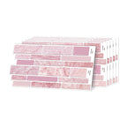 6/12/24 Pcs Marble Pattern Self-Adhesive Tile Coverings
