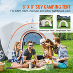 Camping 8'-8' Double Layer Truck Tent