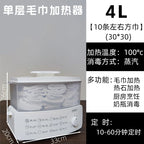 Towel heating cabinet