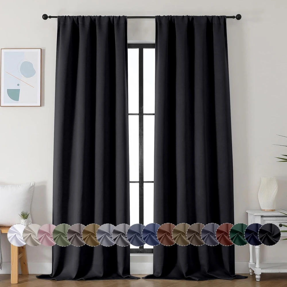 2 Blackout Curtains