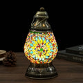 Turkish Mosaic Lamp, Rechargeable, Touch